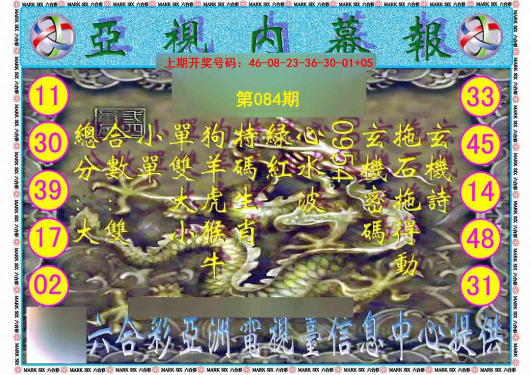 084期亚视内幕报[图]